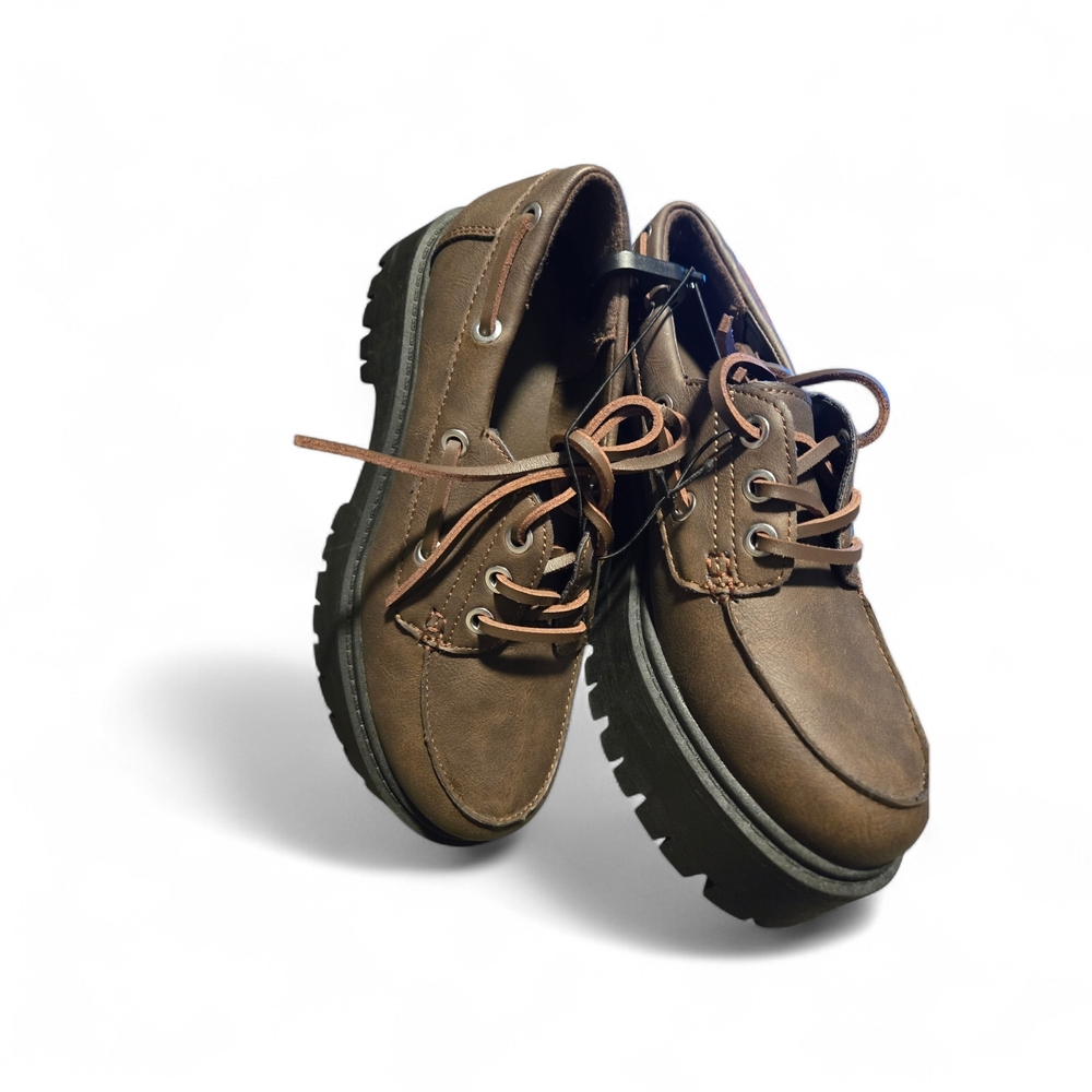 Women's Classic Brown Boat Shoes